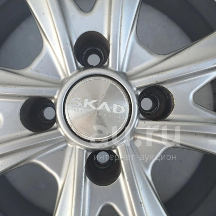 Комплект Литых дисков SKAD (Скад) Wheels 4х100R15