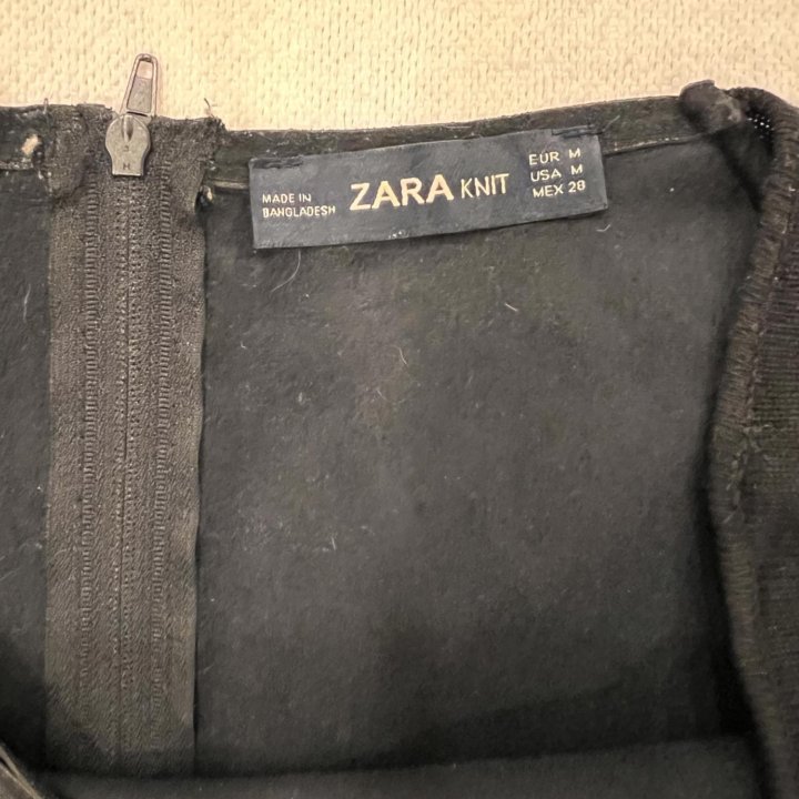 Платье из искусственной кожи Zara