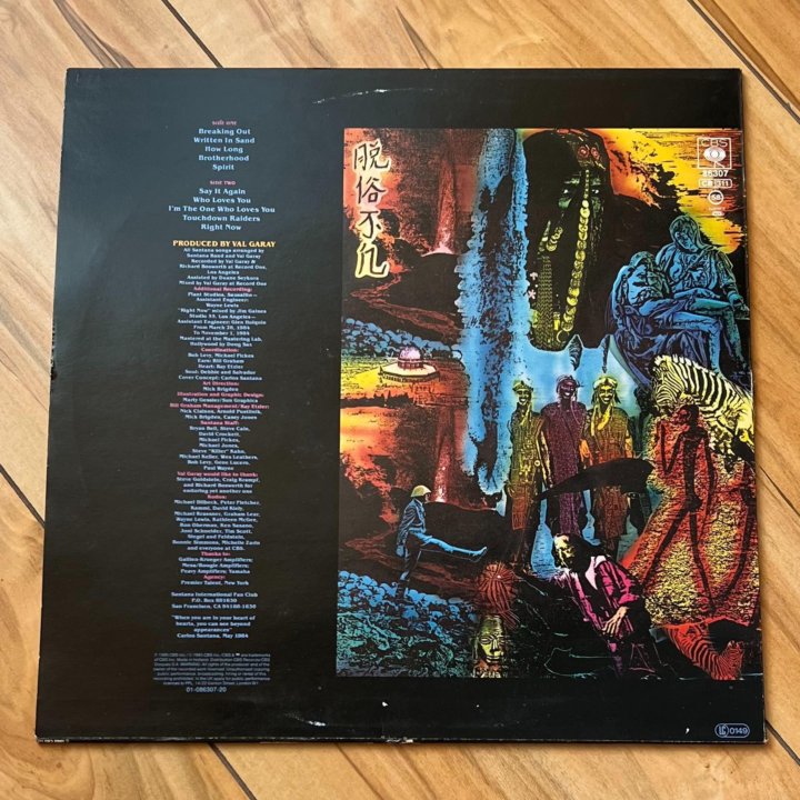 Santana – Beyond Appearances 1985 Lp