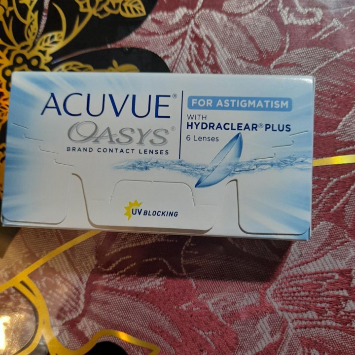 Acuvue Oasys линзы - 4,25 астигматические