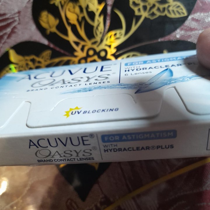 Acuvue Oasys линзы - 4,25 астигматические