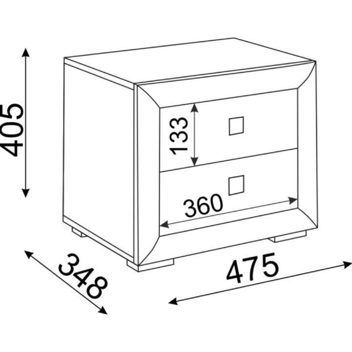 Тумба прикроватная 