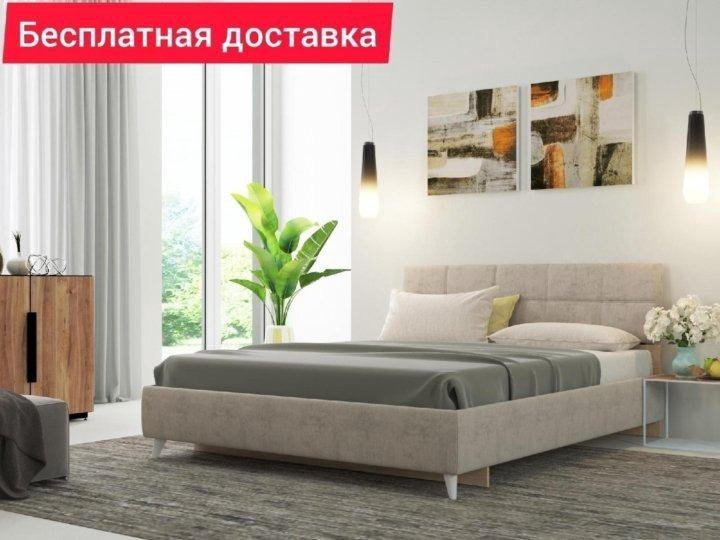 Кровать интерьерная мягкая «Svetlana 2» 160 см