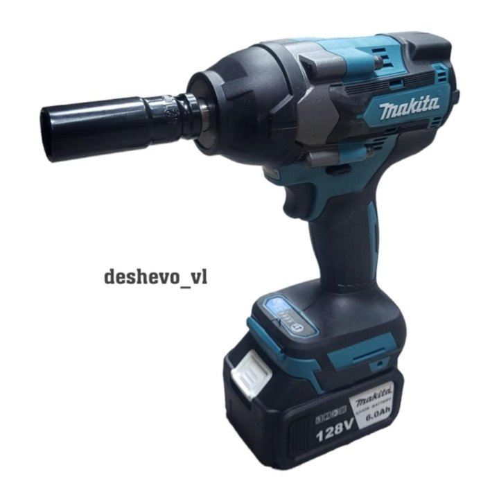 Гайковерт MAKITA 880Нм аккумуляторный+2акб 128Vf