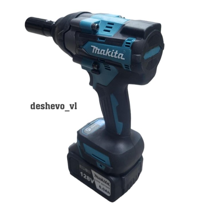 Гайковерт MAKITA 880Нм аккумуляторный+2акб 128Vf