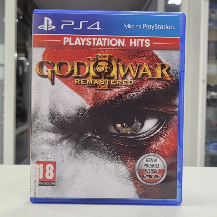 God of war Remastered (ps4, б/у)