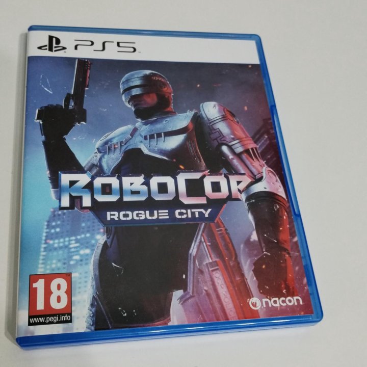 Игра на диске RoboCop: Rogue City для PS5