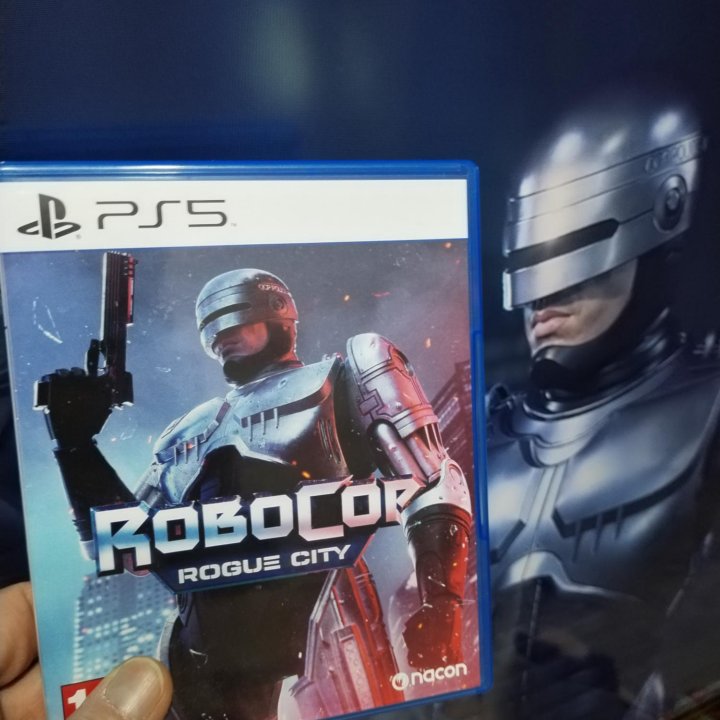 Игра на диске RoboCop: Rogue City для PS5