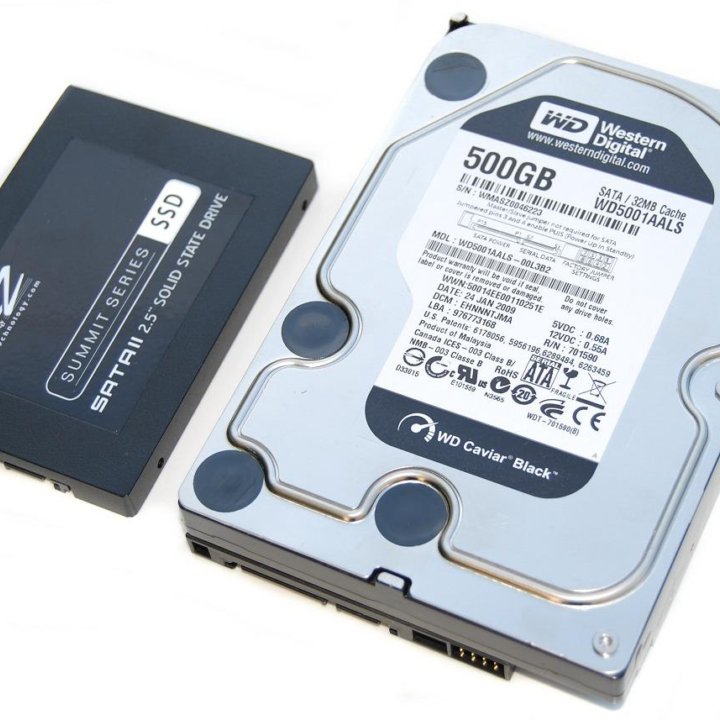 Жёсткие диски HDD, SSD для пк и ноутбука, (разные)