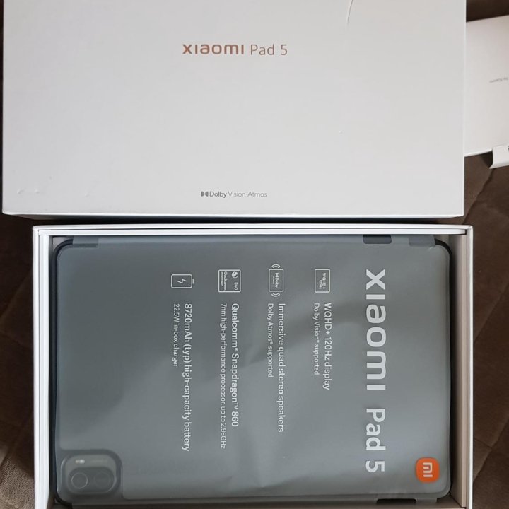  Планшет Xiaomi Pad 5 (2021), Global, 6/256 ГБ,