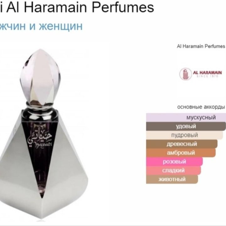  AL Haramain Hayati unisex (2ml)