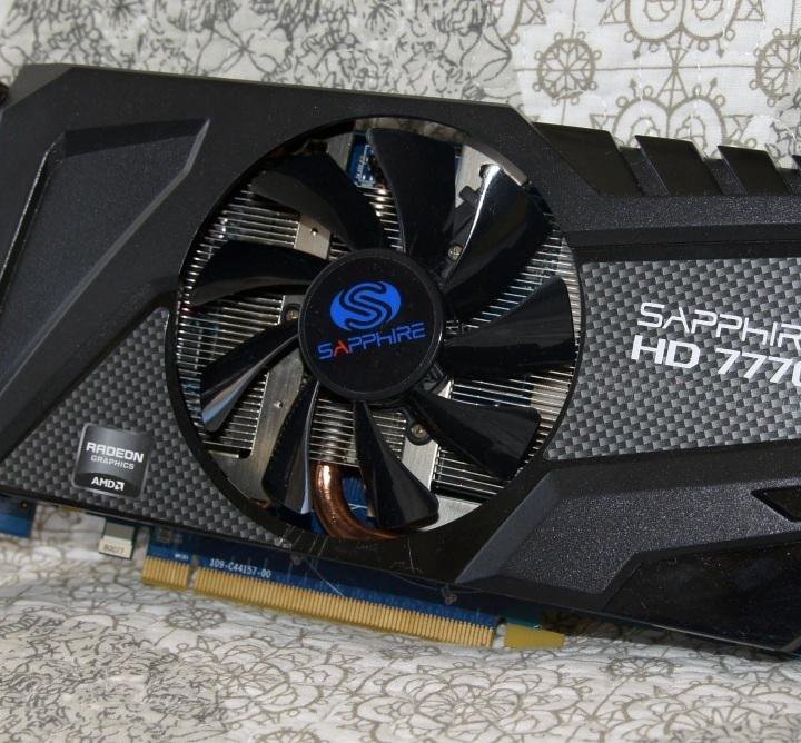 HD 7770 1гиг. Игровая. Рабочая