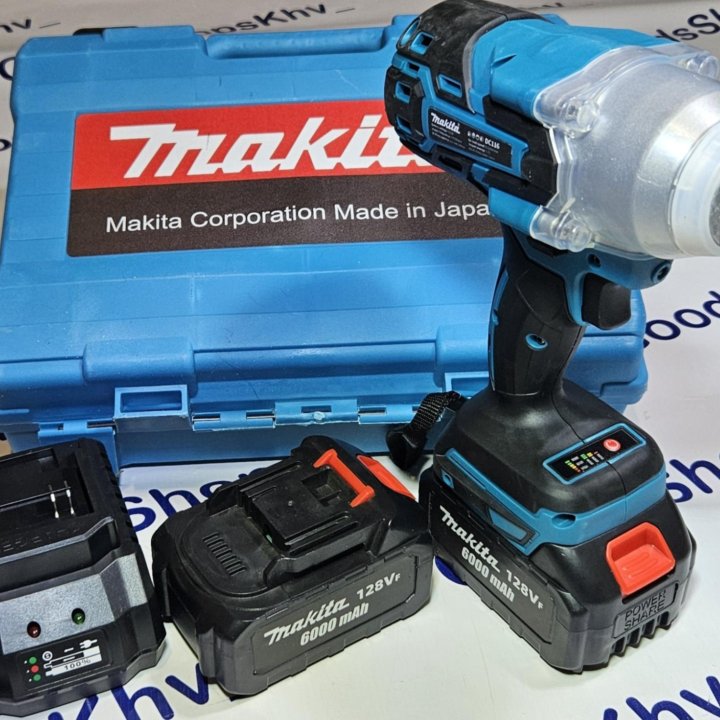 Ударный гайковерт аккумуляторный Makita 800n.m