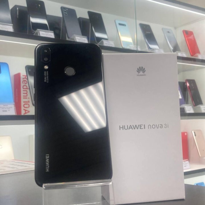 Huawei Nova 3i - 6/64Gb, Black, Как новый.