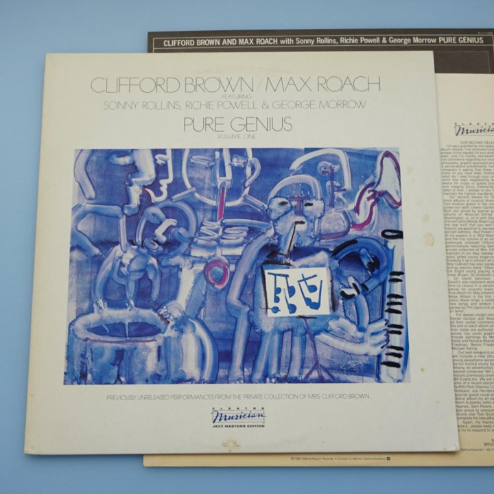 CLIFFORD BROWN / MAX ROACH - Pure Genius 1982