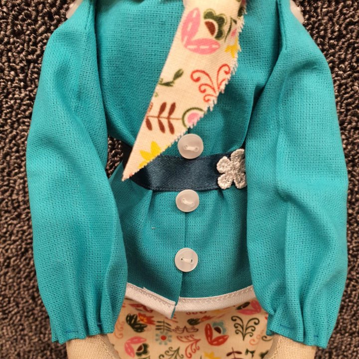 Интерьерная кукла в ретро-стиле ручная пабота