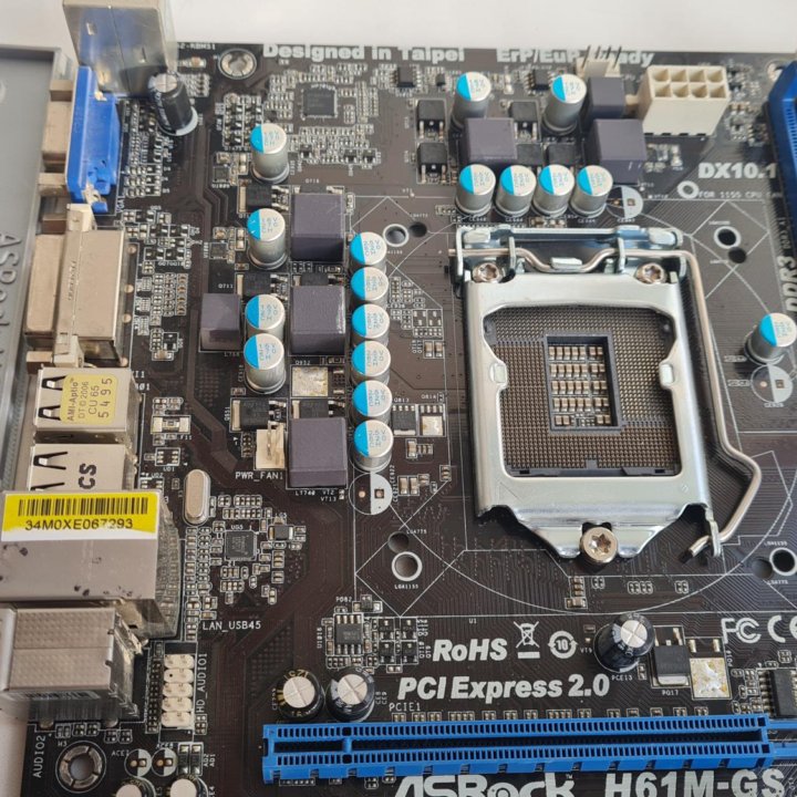 Asrock H61M-GS сокет 1155