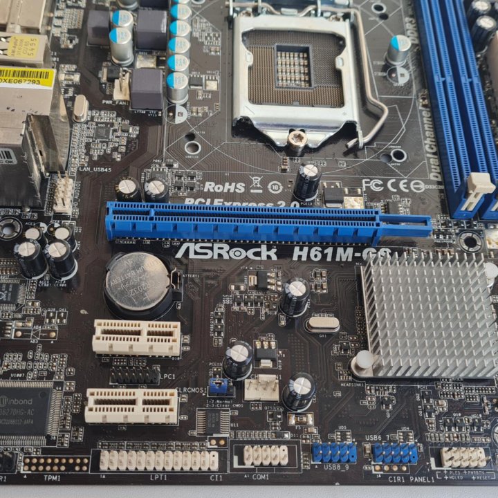 Asrock H61M-GS сокет 1155