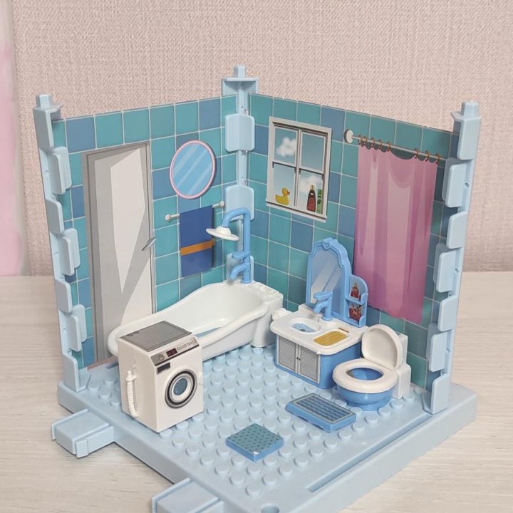 Ванная комната для кукол