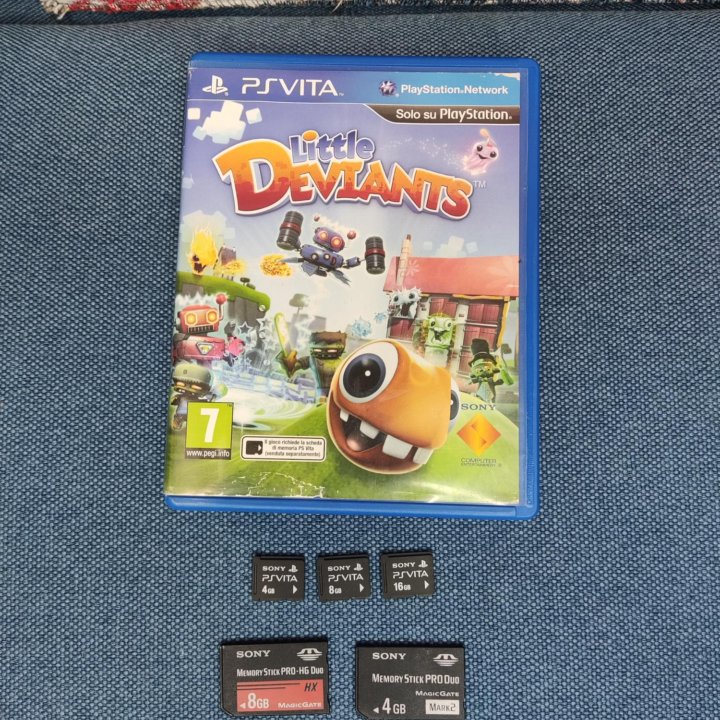 Игры PS Vita и Карты Памяти