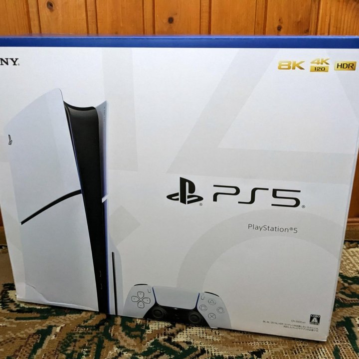 PS5 Slim нов. + 13 игр GTA 5 / MK1 / Robocop