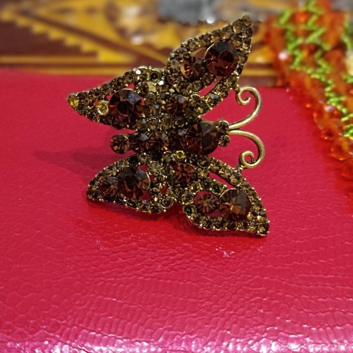 Кольцо бабочка