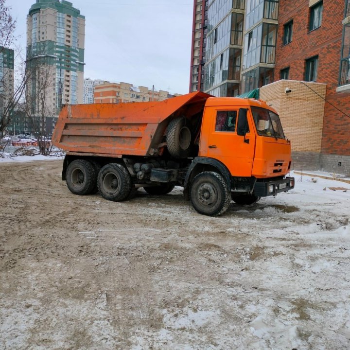 Услуги самосвала КАМАЗ, г.Новосибирск