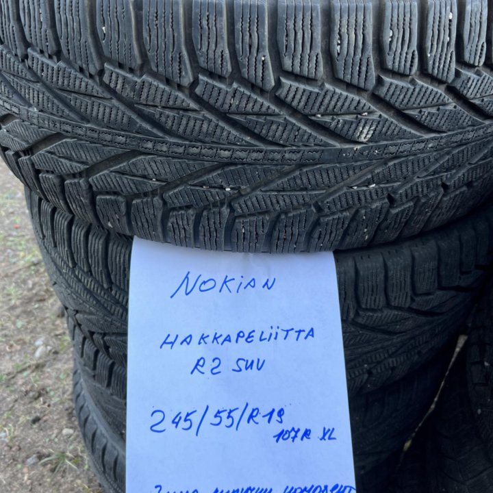 245 55 19 Nokian Hakkapeliitta R2 SUV зима комплек