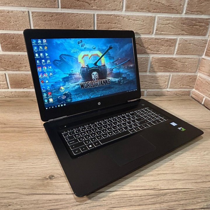 ГЕЙМЕРСКИЙ HP 17-AB320UR (CORE I7+GTX 1050 TI-4GB)