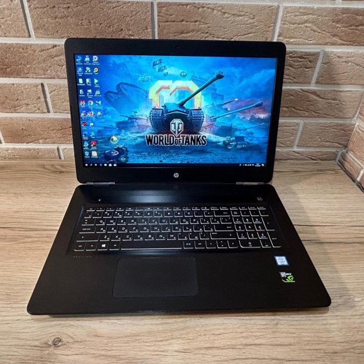 ГЕЙМЕРСКИЙ HP 17-AB320UR (CORE I7+GTX 1050 TI-4GB)