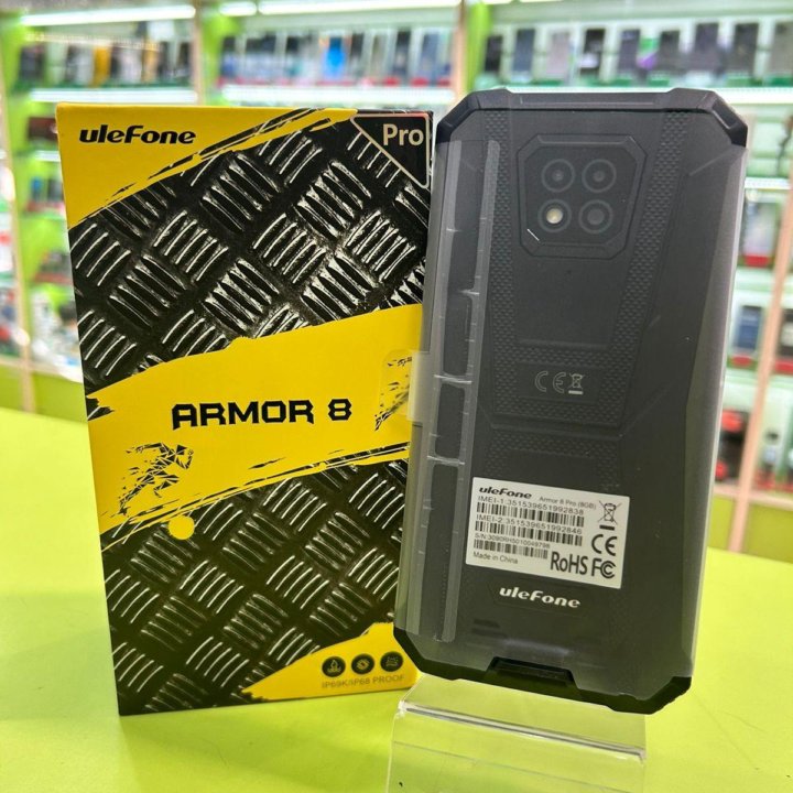 Ulefone Armor 8 Pro 8/128Gb 16Мпикс 5580 mAh 6.1