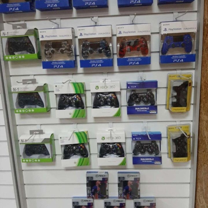 Джойстики PS4, XBox360, One, PS3, PS2