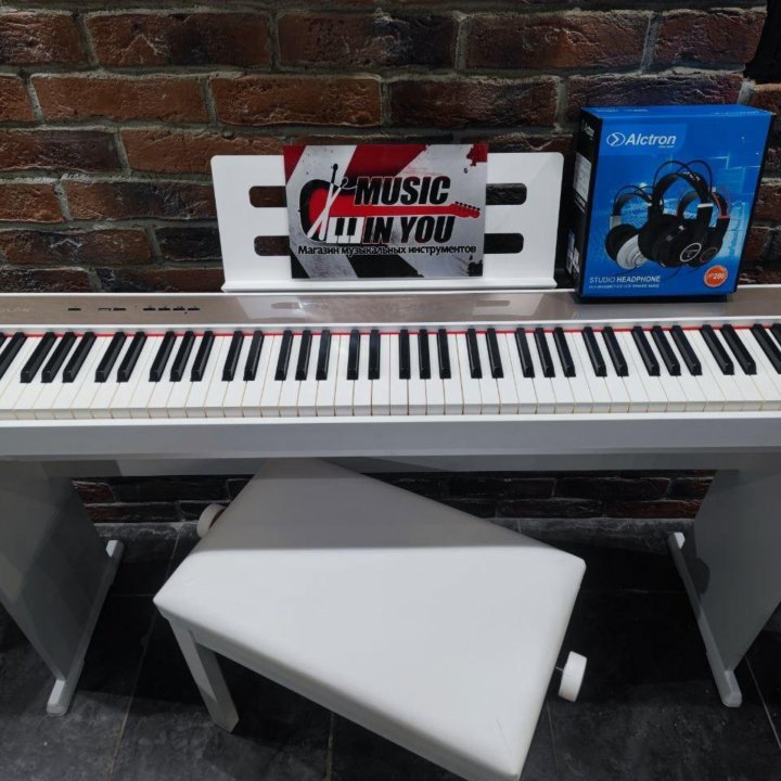 Цифровое Пианино + Рояльная Банкетка + Наушники