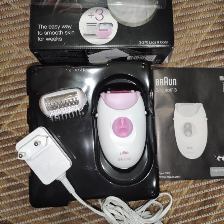 Эпилятор Braun silk epil 3