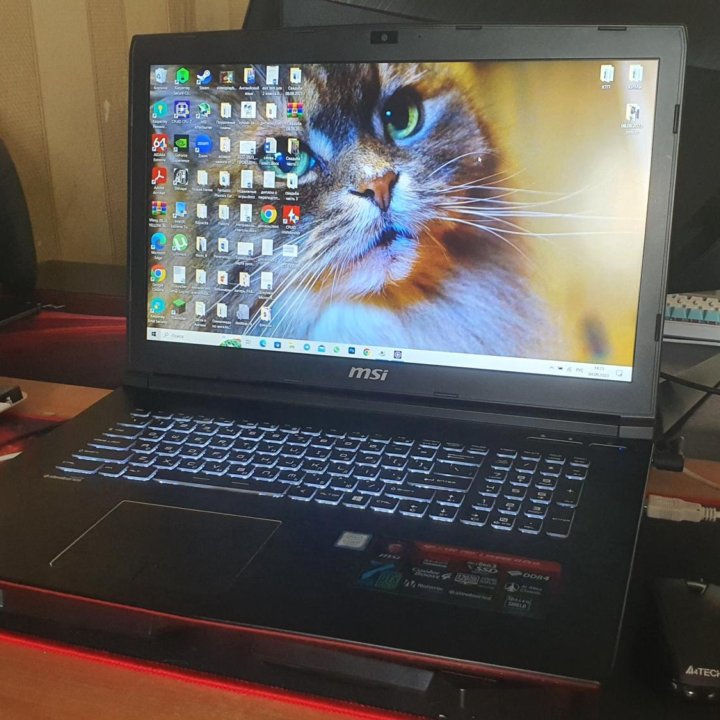 Игровой ноутбук MSI gp72vr 7rf leopard pro