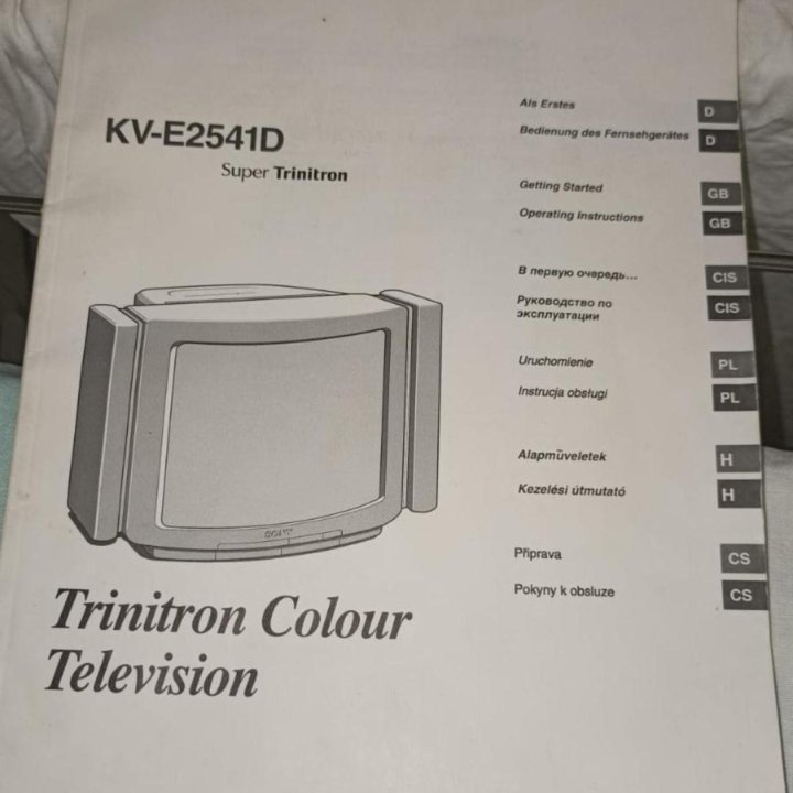 Телевизор sony KV-E2541D