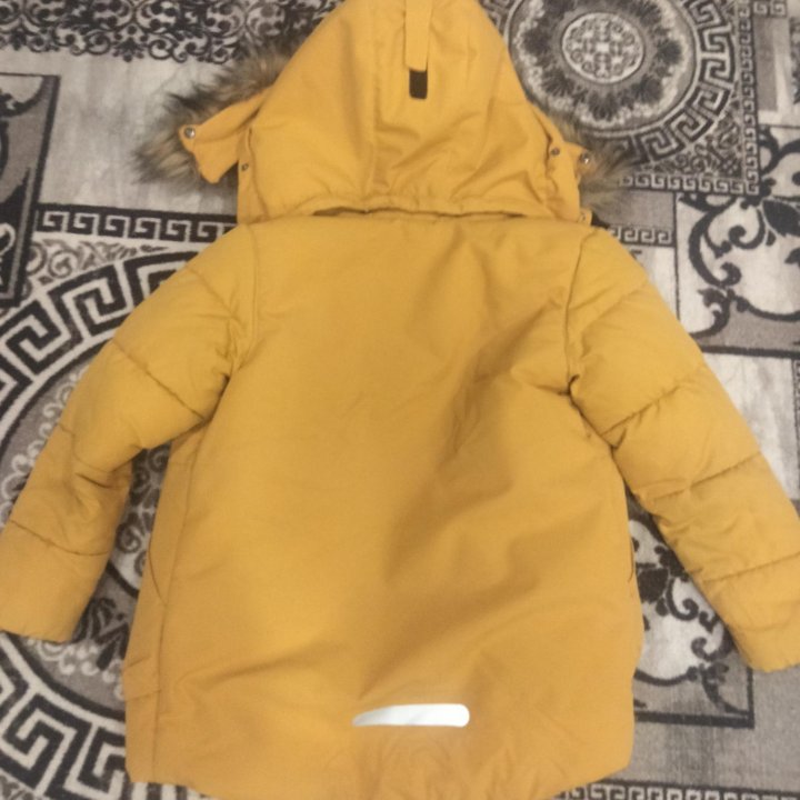 Детская зимняя куртка на мальчика,размер 122