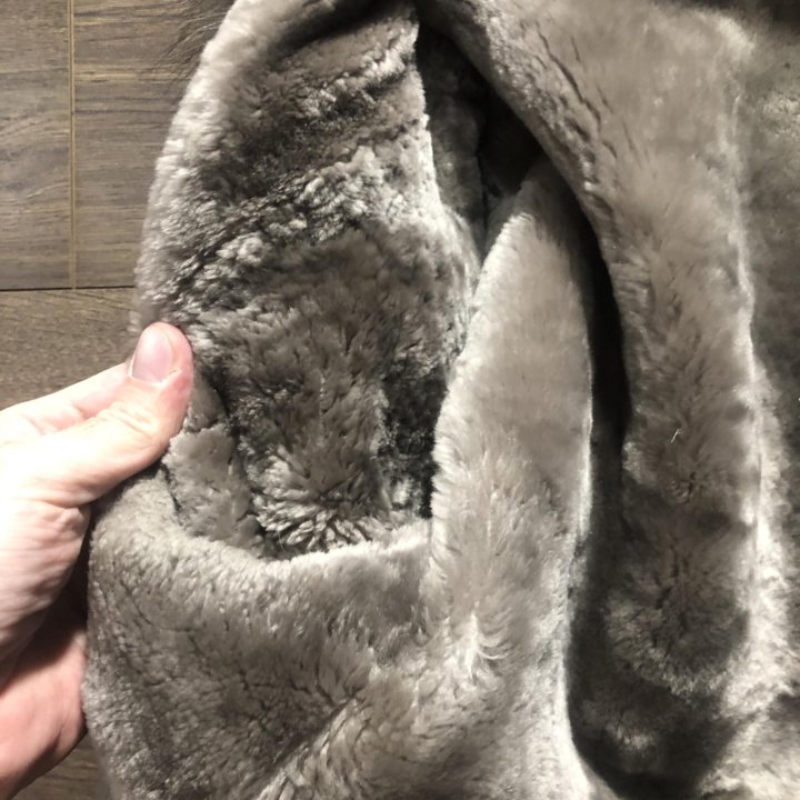 Зимняя кожаная куртка