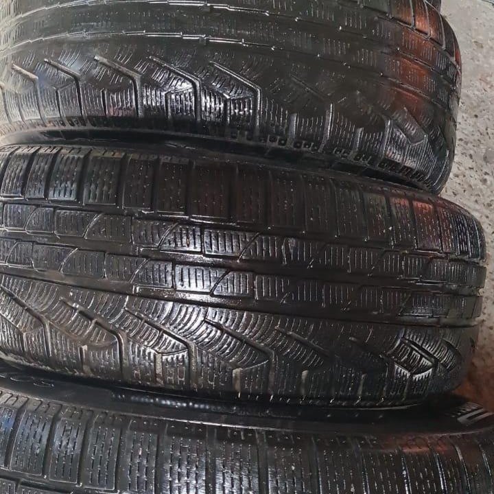 Шины зима липучка бу Pirelli 225-55R17 4-2ш подбор