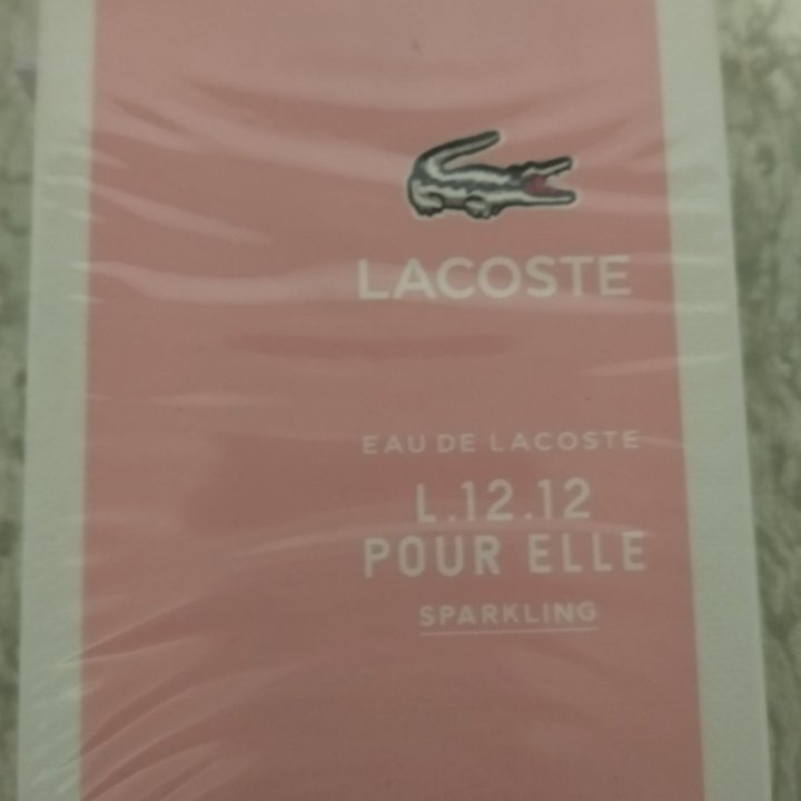 Туалетная вода Lacoste l. 12.12 pour Elle Оригинал