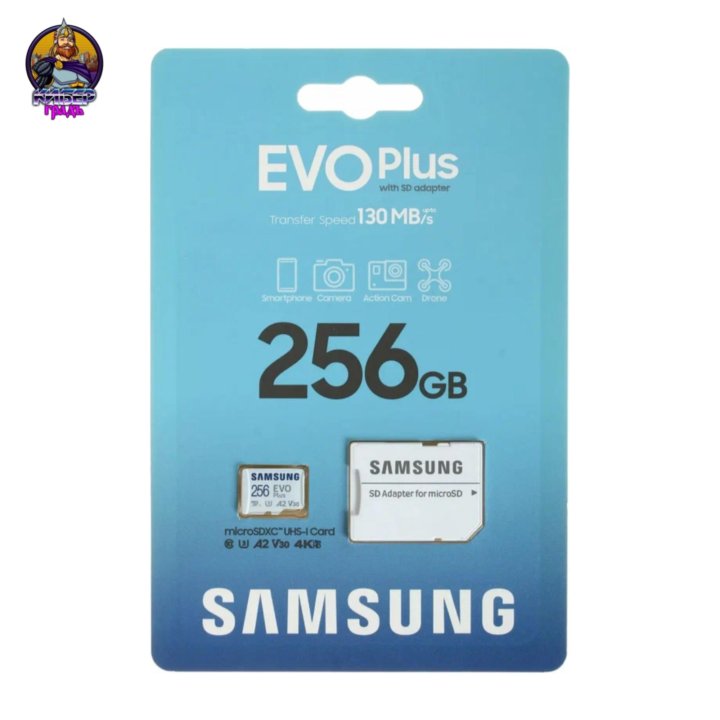 Карта памяти SAMSUNG Micro SD EVO Plus 256gb