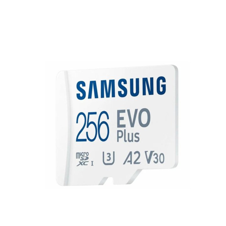 Карта памяти SAMSUNG Micro SD EVO Plus 256gb