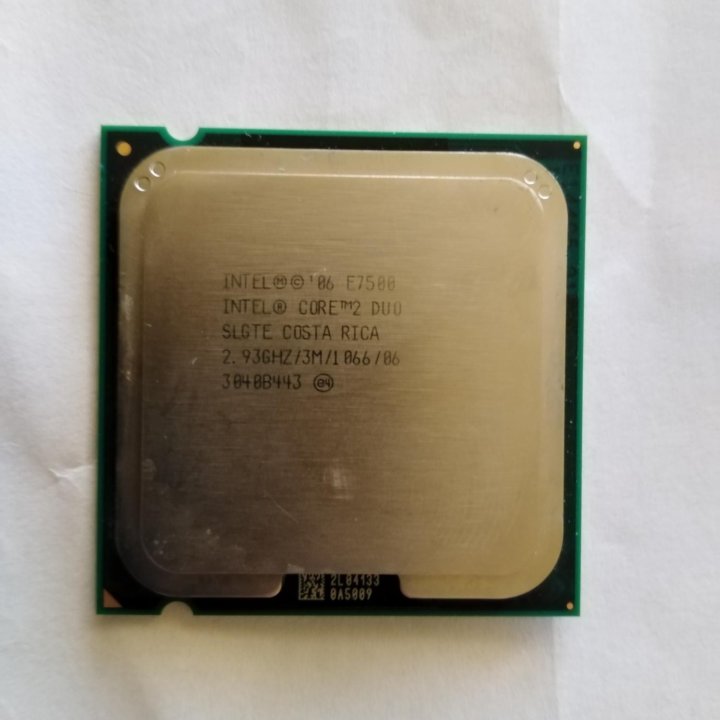 Intel Core 2 Duo, 2.93Гц, DDR3, LGA775