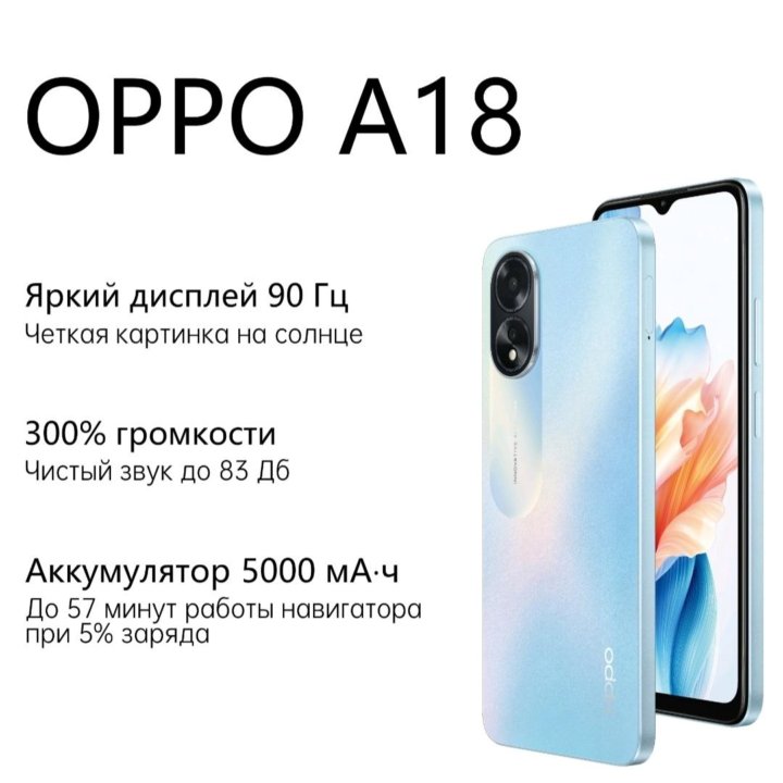 Oppo a18 4/128 gb