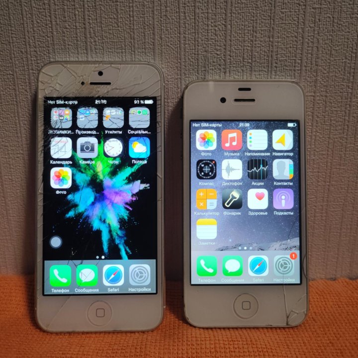 Продам iPhone 5 и 4S