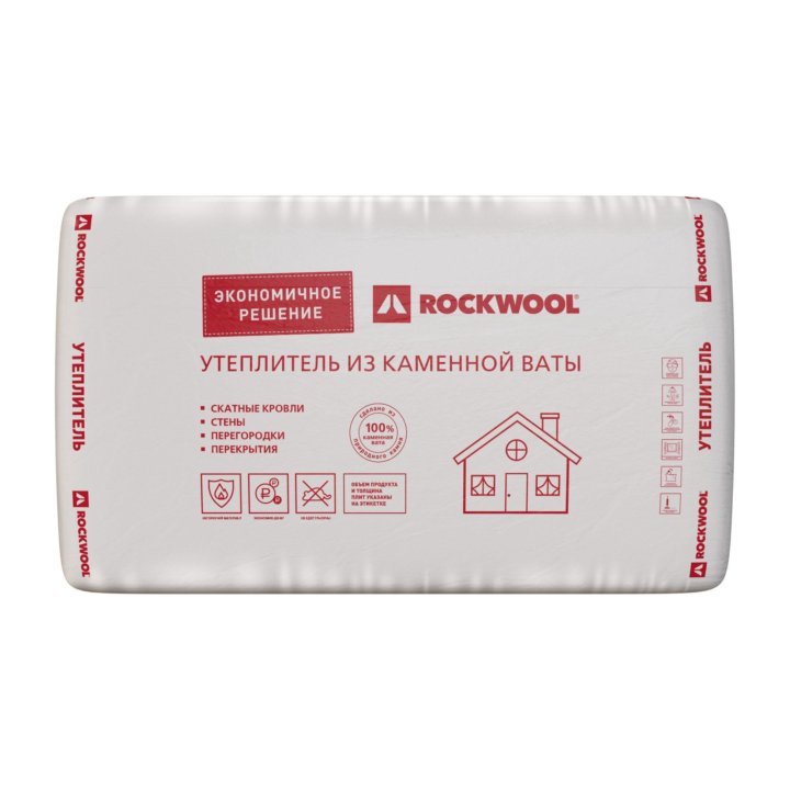 Утеплитель Rockwool Эконом 50 мм