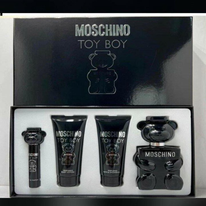 Мужской Подарочный набор Moschino Toy Boy 4в1