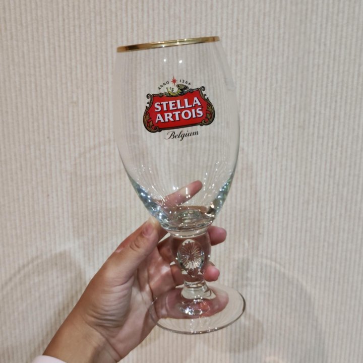 Новые пивные бокалы Stella Artois 0,5л
