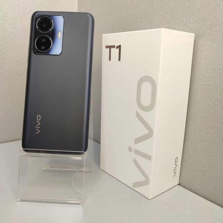 Телефон Vivo T1 6/128 черный Б/У