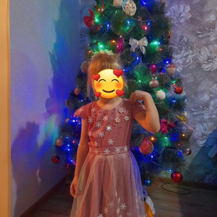 Платье новогоднее для девочки